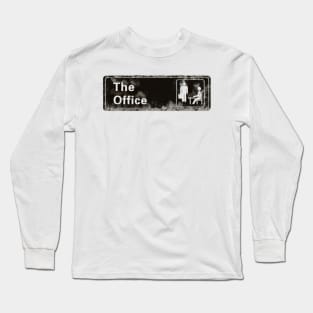 The Office - Logo - TV Show - White T-Shirt Long Sleeve T-Shirt